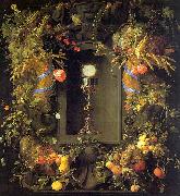 Eucharist in a Fruit Wreath